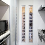 ガラスで遮蔽感を取り除く